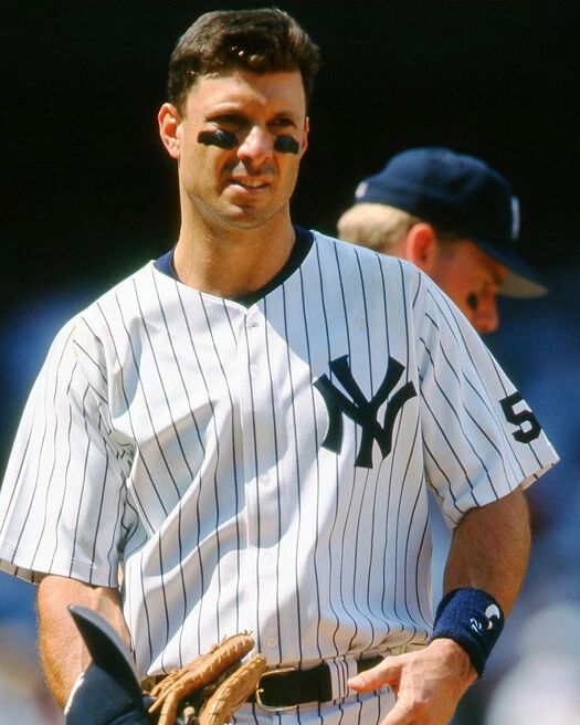 1999 New York Yankees Tino Martinez Glossy Keychain Baseball Keychain
