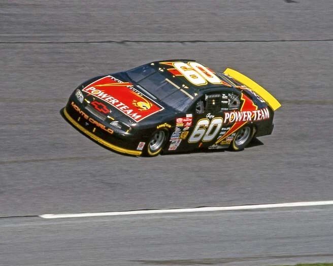 1999 Power Team Monte Carlo Geoff Bodine Glossy Magnet Print Nascar Magnet