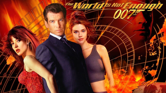 1999 The World Is Not Enough Movie Keychain 007 James Bond Pierce Brosnan