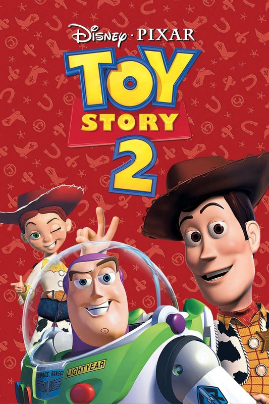 1999 Toy Story 2 Movie Magnet Woody Buzz Lightyear Andy Rex Disney
