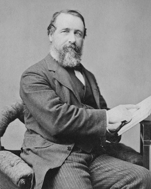 1St Sportswriter Of Baseball Henry Chadwick Glossy Magnet Magnet