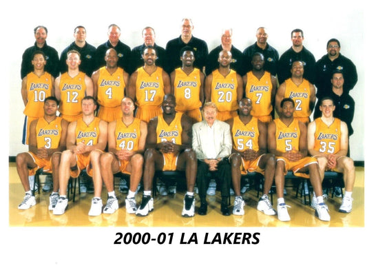 01 Los Angeles Lakers Team Photo Basketball Picture Nba La