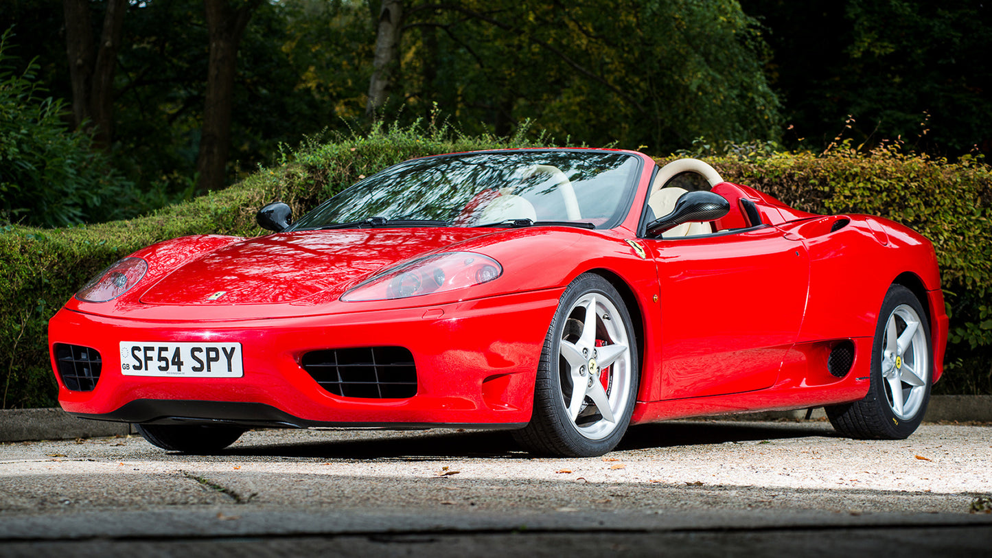Ferrari Spider Uk Hd Art Keychain