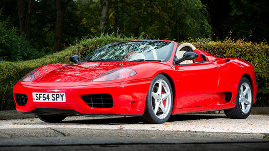 Ferrari Spider Uk Hd Art Keychain