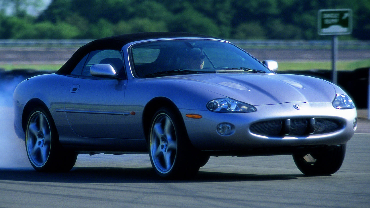 Jaguar Xkr Convertible Silverstone Us Hd Art Jigsaw Puzzle