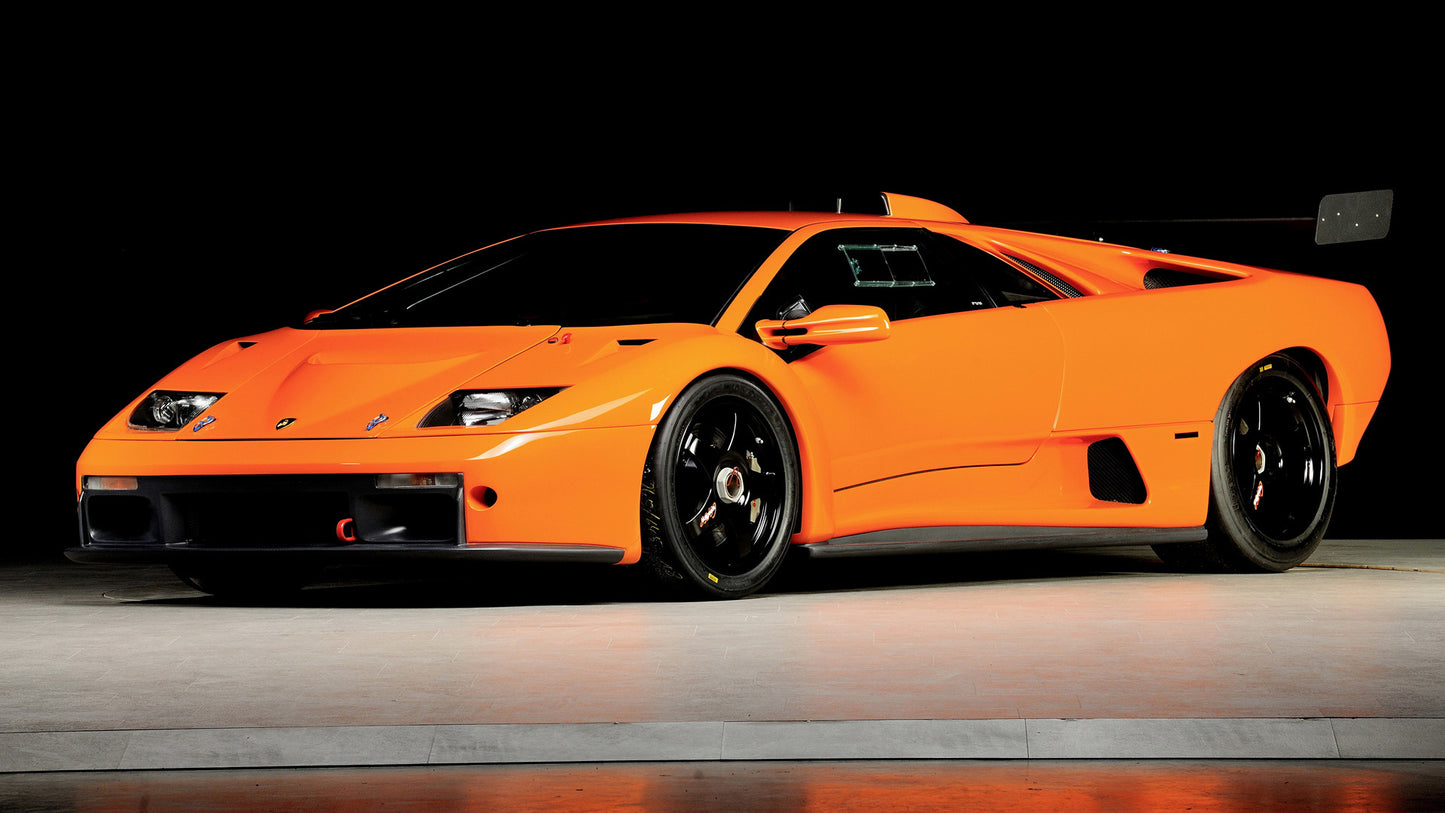 Lamborghini Diablo Gtr Hd Art Keychain