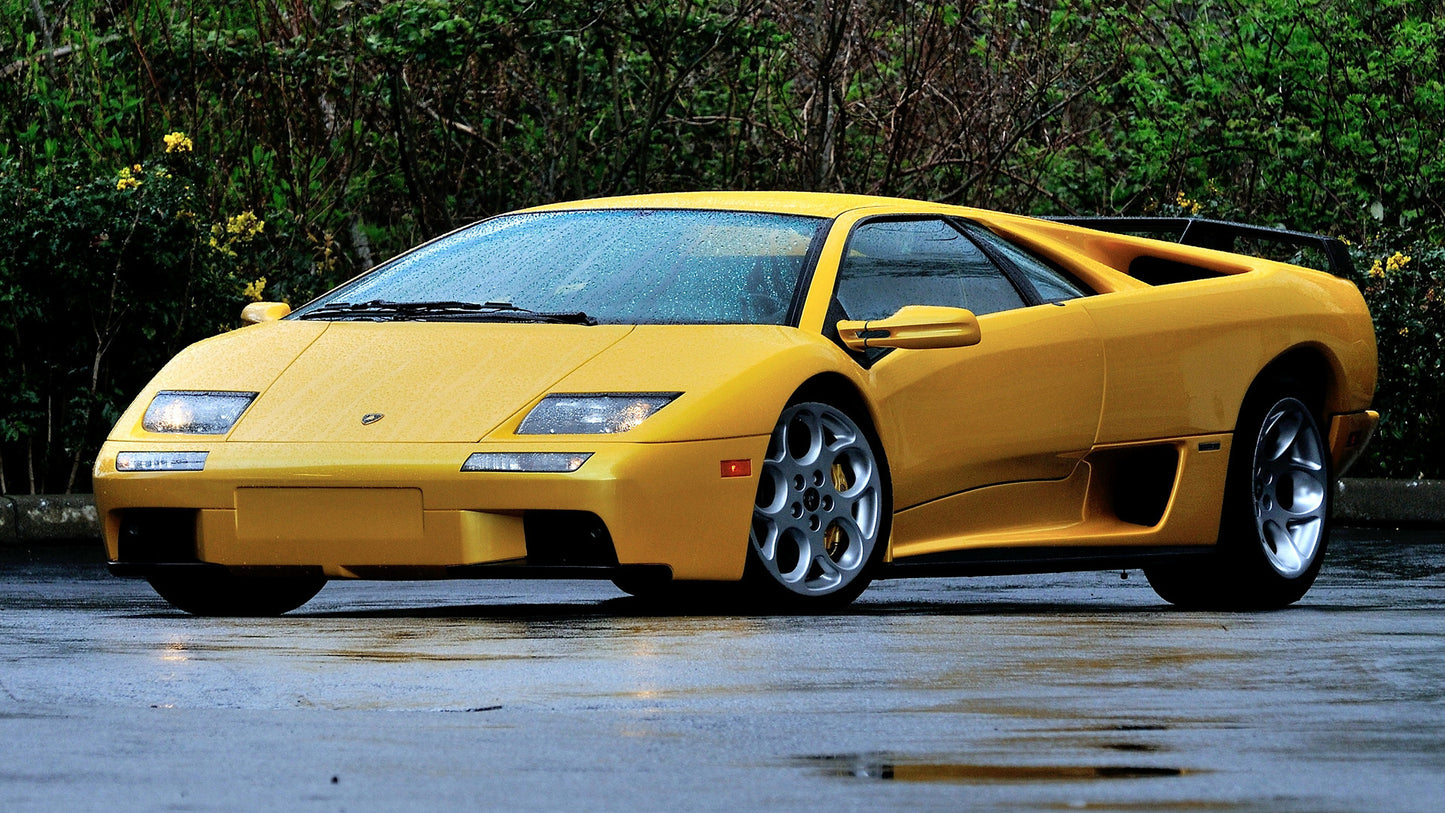 Lamborghini Diablo Vt Us Hd Art Keychain