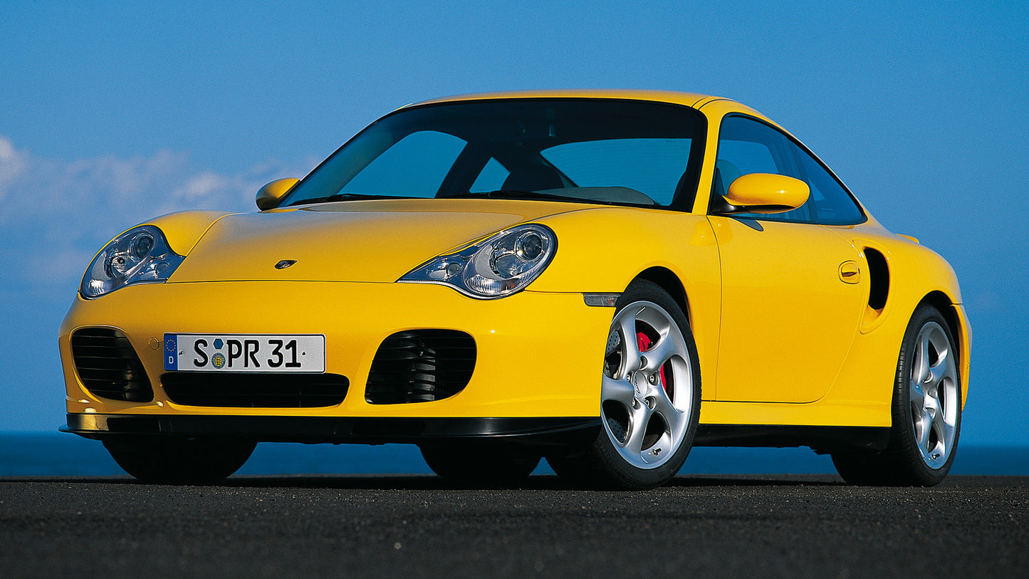 Porsche Turbo Hd Art Keychain