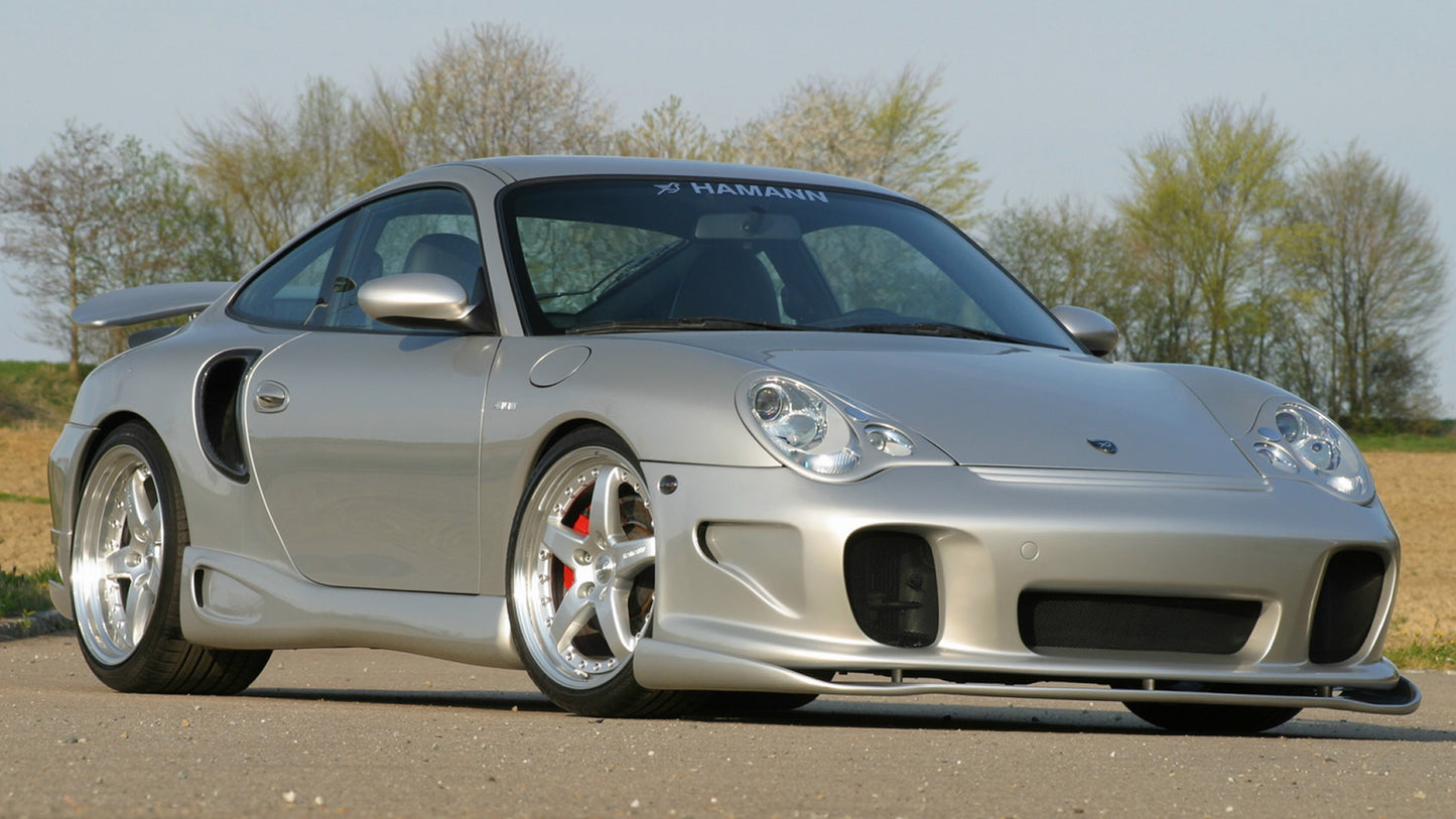 Porsche Turbo By Hamann Hd Art Keychain
