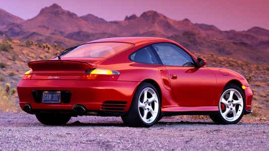 Porsche Turbo Us Hd Art Keychain
