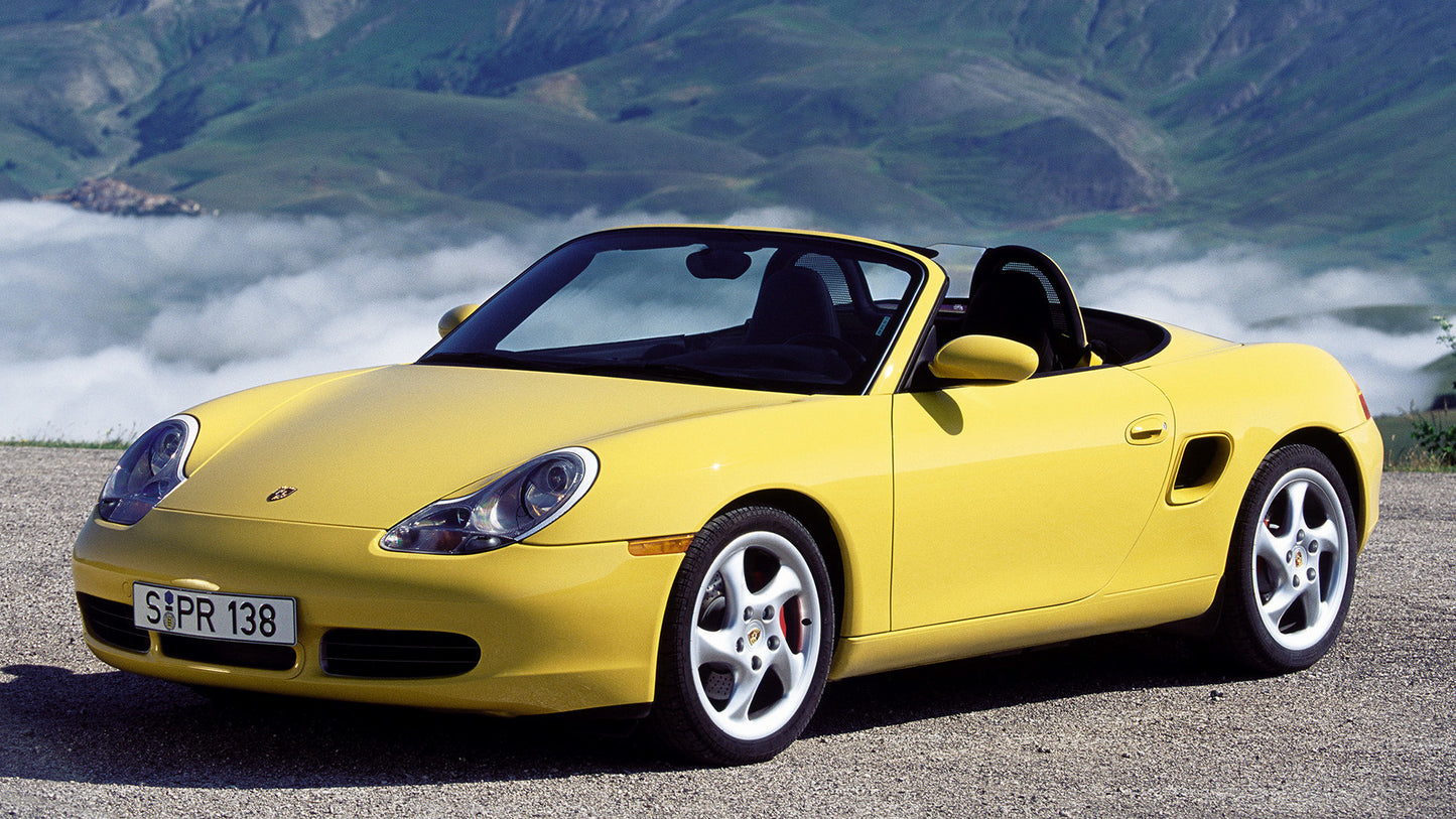 Porsche Boxster S Hd Art Keychain