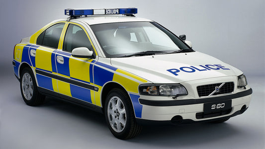 Volvo S60 Police Uk Hd Art Keychain