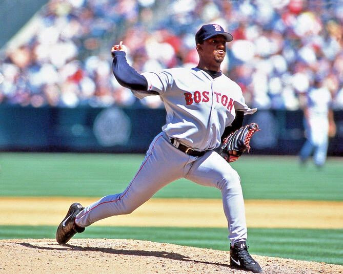 2000 Boston Red Sox Pedro Martinez Glossy Magnet Print Baseball Hof 2015