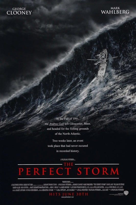 2000 The Perfect Storm Movie Magnet George Clooney Mark Wahlberg