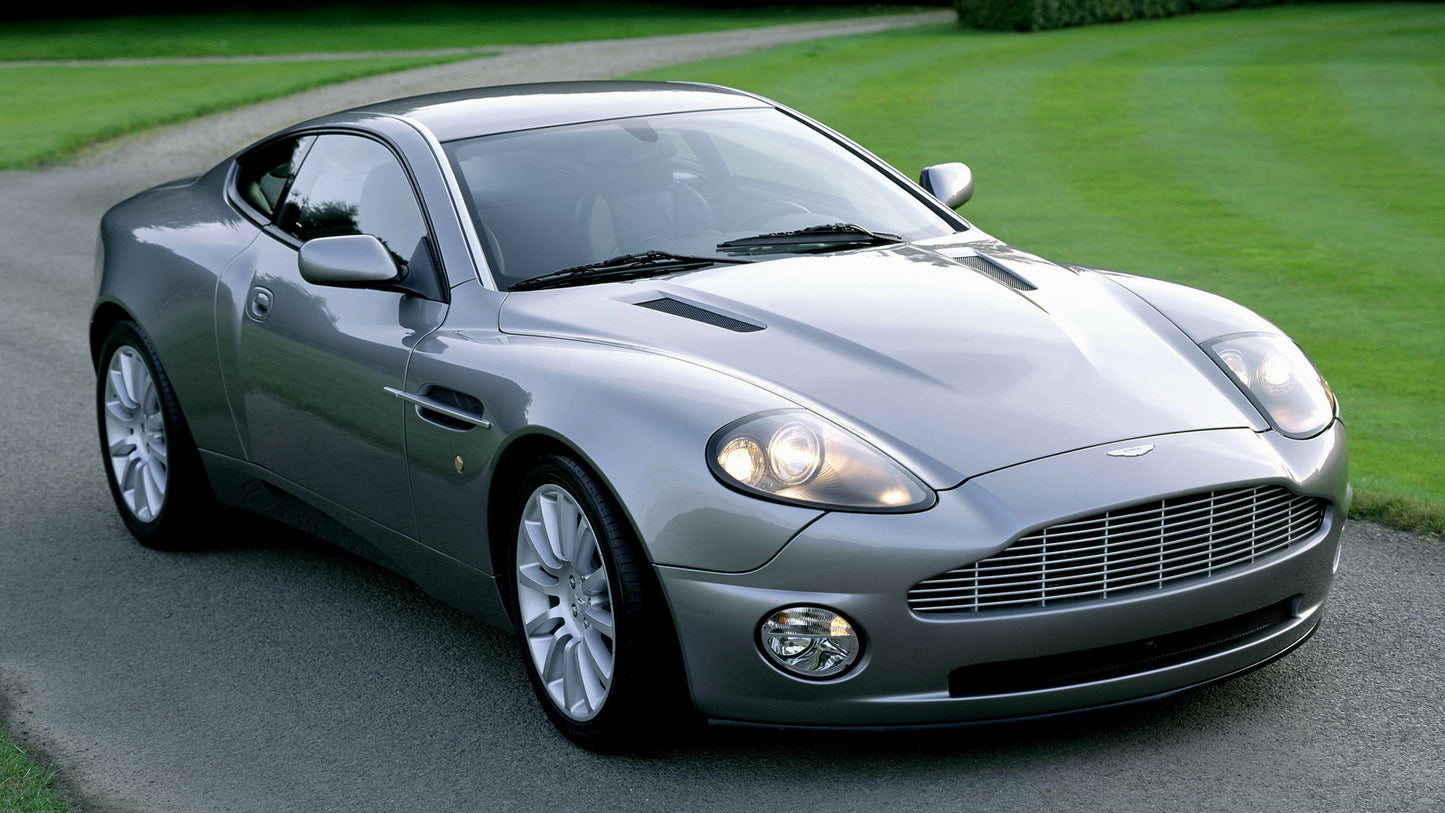 Aston Martin V12 Vanquish Hd Art Keychain