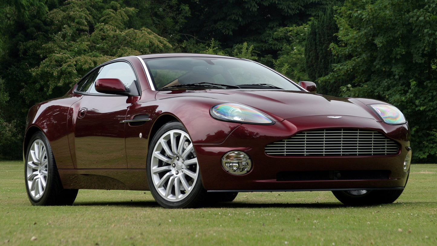 Aston Martin V12 Vanquish Hd Art Keychain