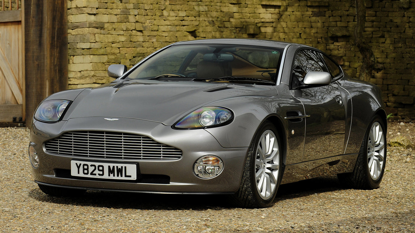 Aston Martin V12 Vanquish Uk Hd Art Keychain