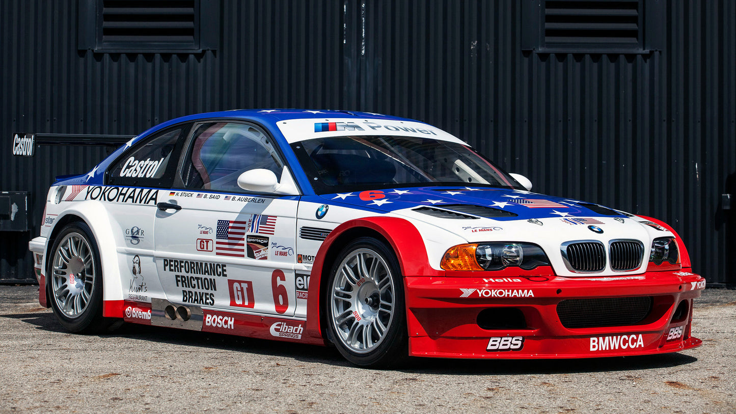 Bmw M3 Gtr Alms Hd Art Keychain