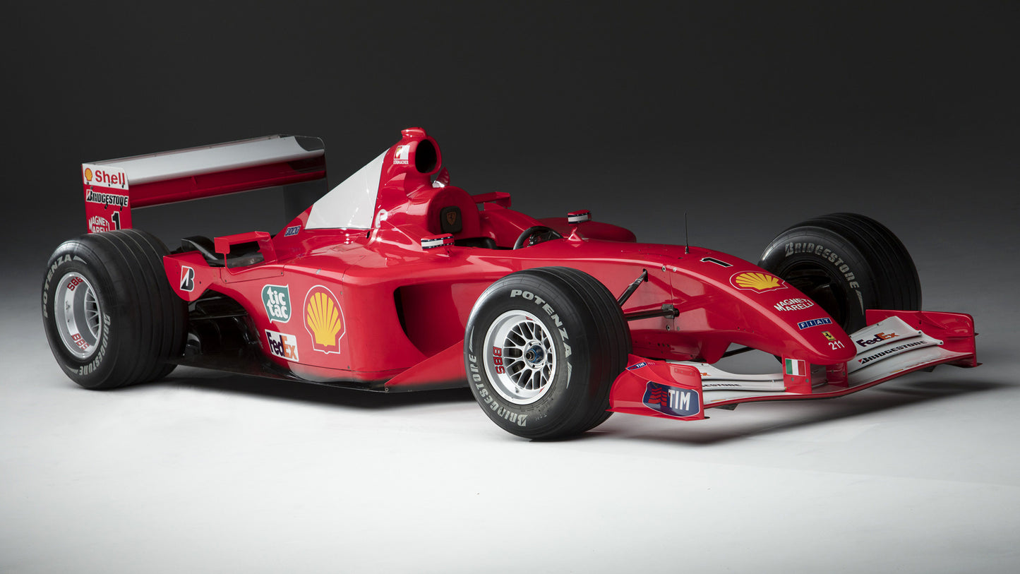 Ferrari F2001 Hd Art Keychain