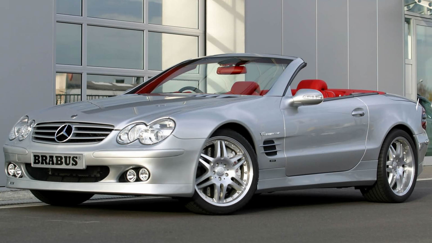 Mercedes Benz Sl Class By Brabus Hd Art Print Poster