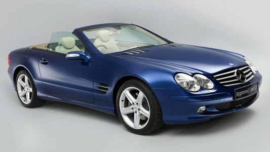 Mercedes Benz Sl Class Uk Hd Art Print Poster