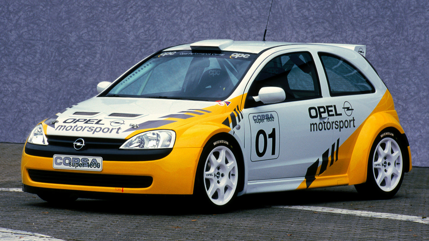 Opel Corsa Super Hd Art Keychain