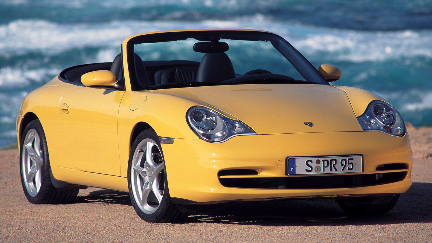 Porsche Carrera Cabriolet Hd Art Keychain