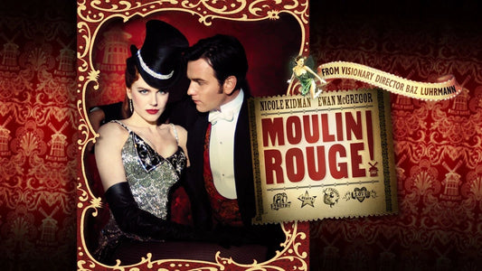 2001 Moulin Rouge Movie Keychain Nicole Kidman Ewan Mcgregor