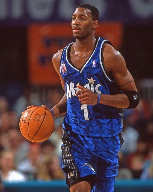 2001 Orlando-Magic Tracy Mcgrady Glossy Keychain Basketball Print