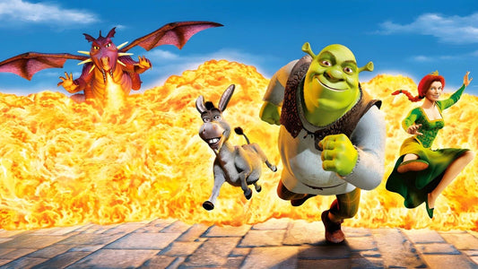 2001 Shrek Movie Poster Mike Myers Eddie Murphy Cameron Diaz