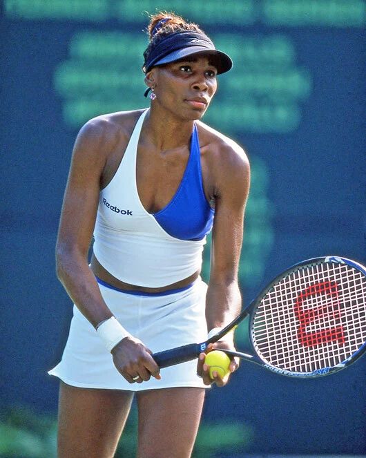 2001 Tennis Pro Venus Williams Glossy Keychain Print Ericsson Open Keychain
