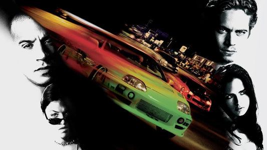 2001 The Fast And The Furious Movie Poster Paul Walker Vin Diesel