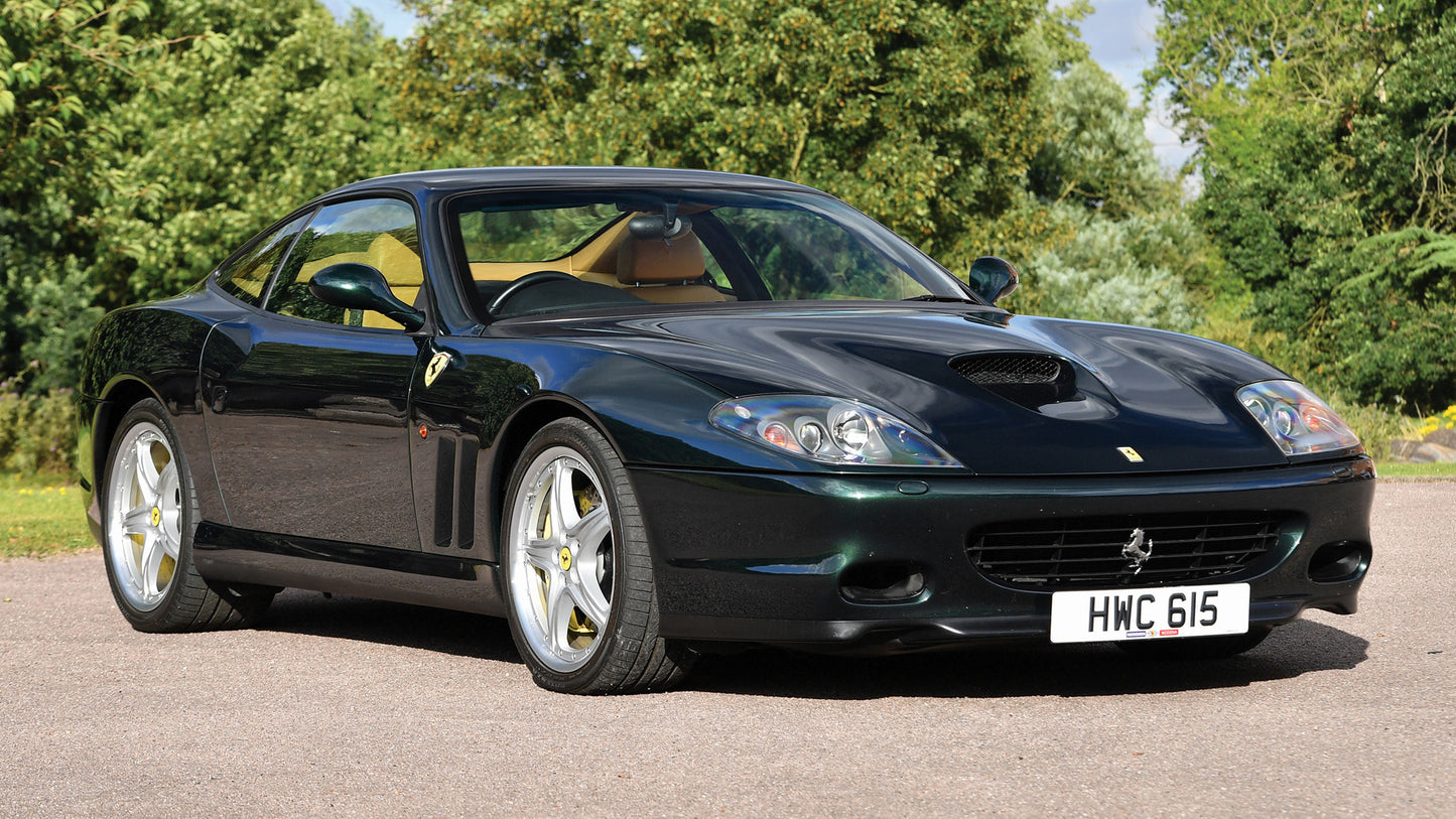 Ferrari 575M Maranello Uk Hd Art Keychain