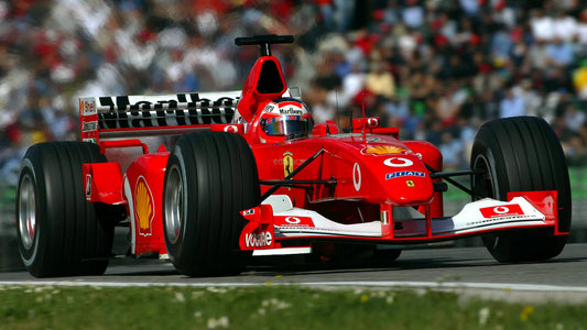 Ferrari F2002 Hd Art Keychain