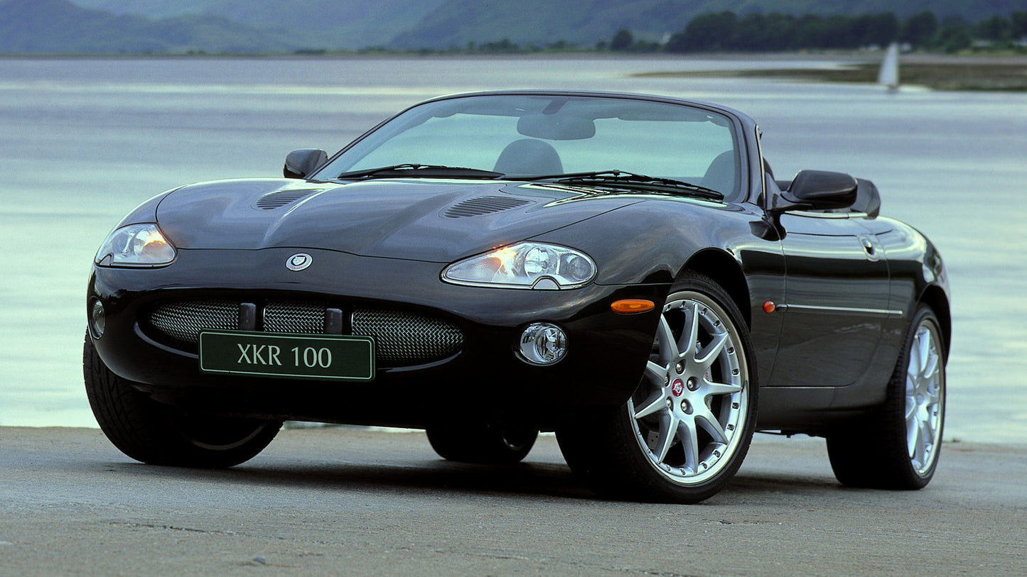 Jaguar Xkr Convertible Hd Art Keychain