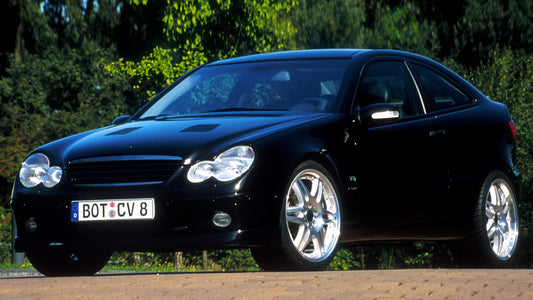 Mercedes Benz C Class V8 Sportcoupe By Brabus Hd Art Print Poster
