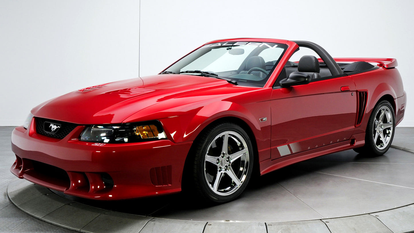 Saleen S281 Sc Extreme Convertible Hd Art Keychain