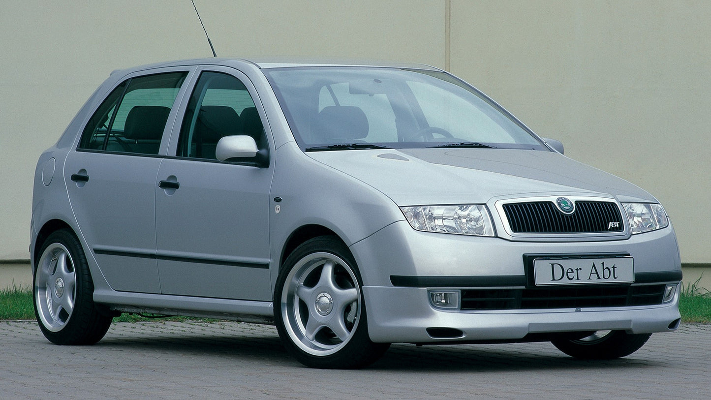 Skoda Fabia By Abt Hd Art Keychain