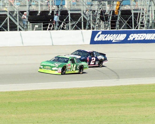 2002 Conseco Pontiac 14 Car Stacy Compton Glossy Keychain Print Nascar Keychain