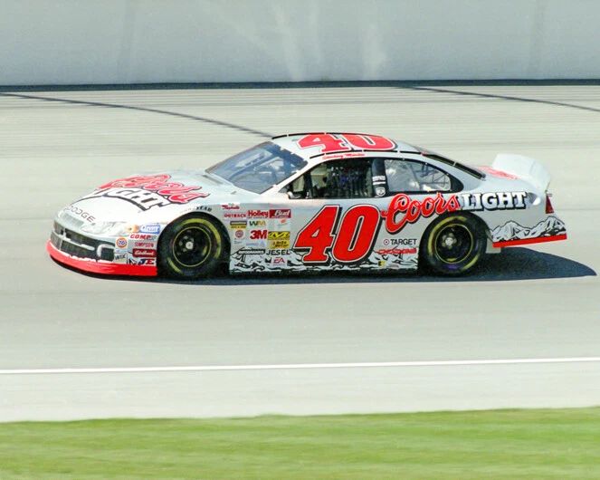 2002 Coors Light Dodge 40 Sterling Marlin Glossy Magnet Print Nascar Magnet 1