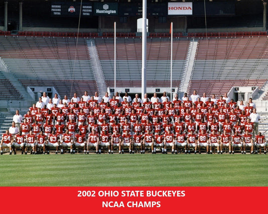 2002 Ohio State Team Magnet Buckeyes Picture Ncaa Football National Champs