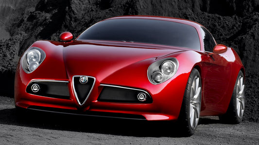 Alfa Romeo 8C Competizione Concept Hd Art Keychain