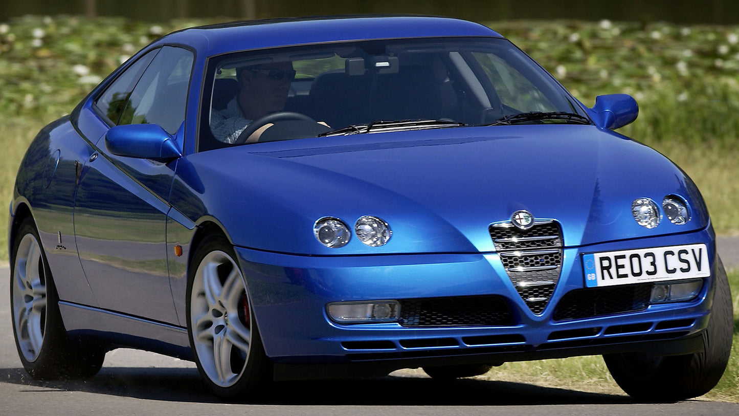 Alfa Romeo Gtv Uk Hd Art Keychain