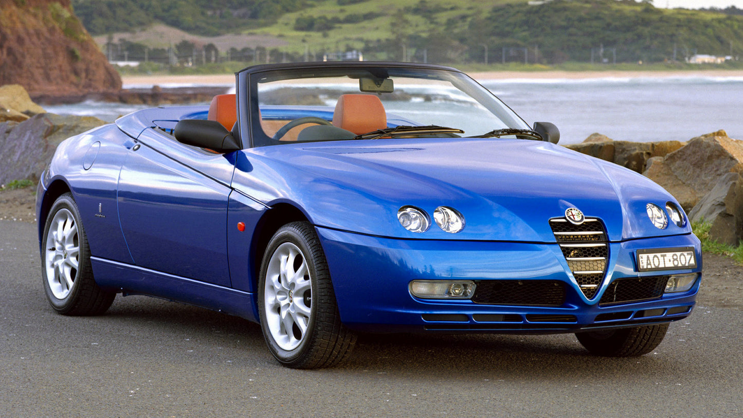 Alfa Romeo Spider Au Hd Art Keychain