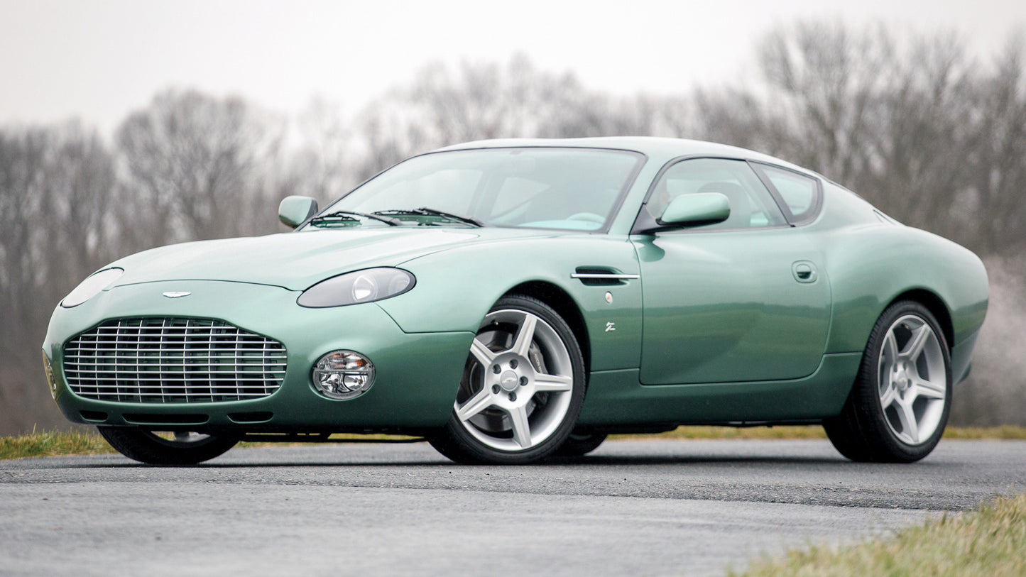 Aston Martin Db7 Zagato Hd Art Keychain