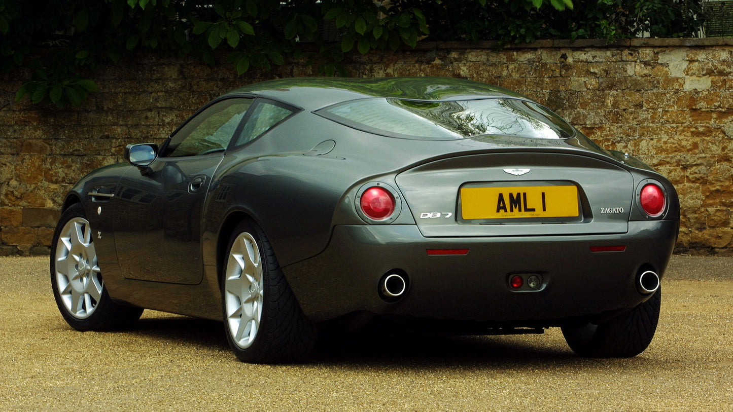 Aston Martin Db7 Zagato Hd Art Keychain