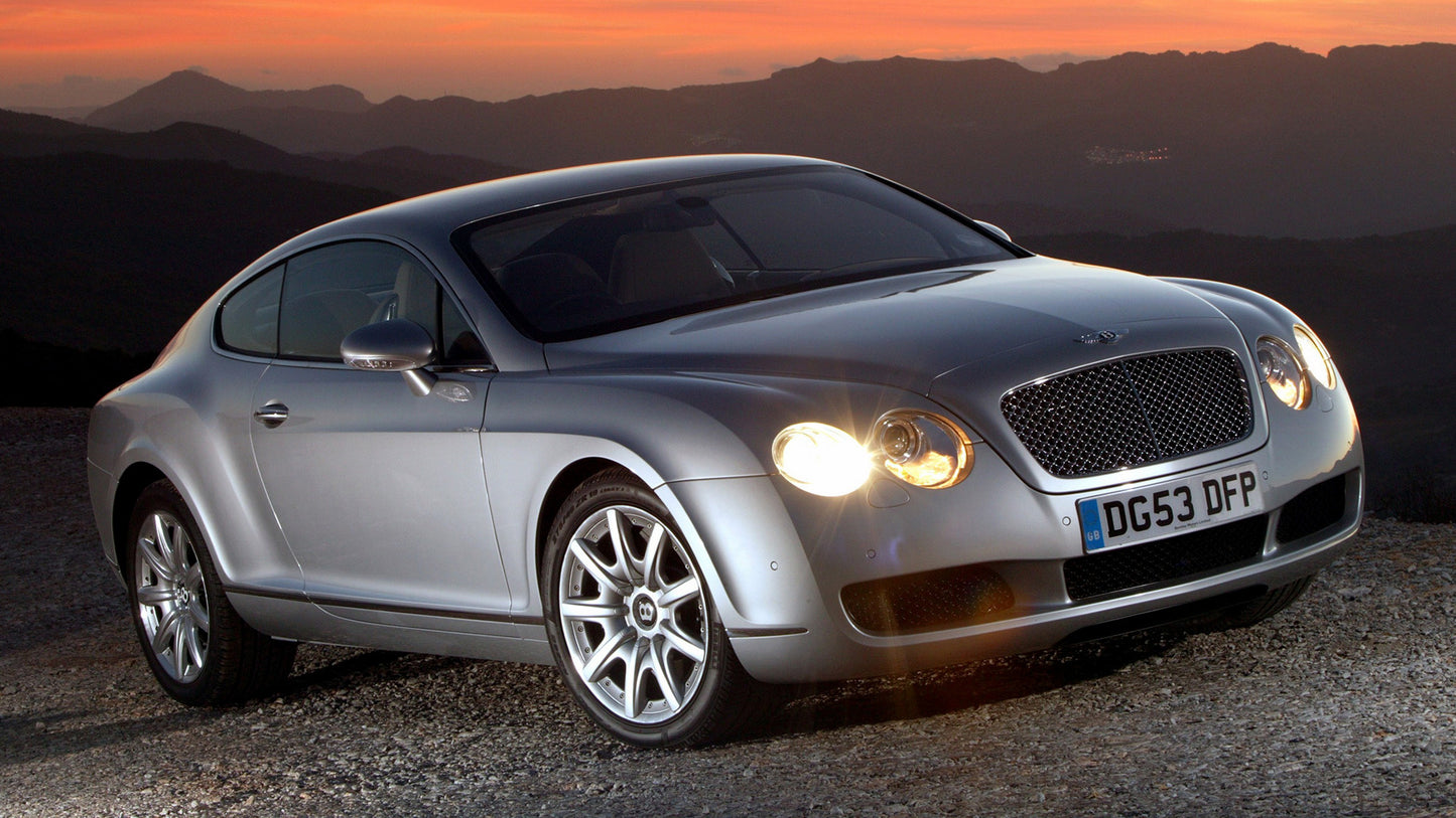 Bentley Continental Gt Uk Hd Art Keychain