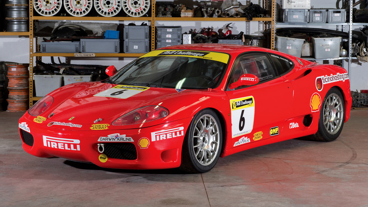 Ferrari Challenge Hd Art Keychain