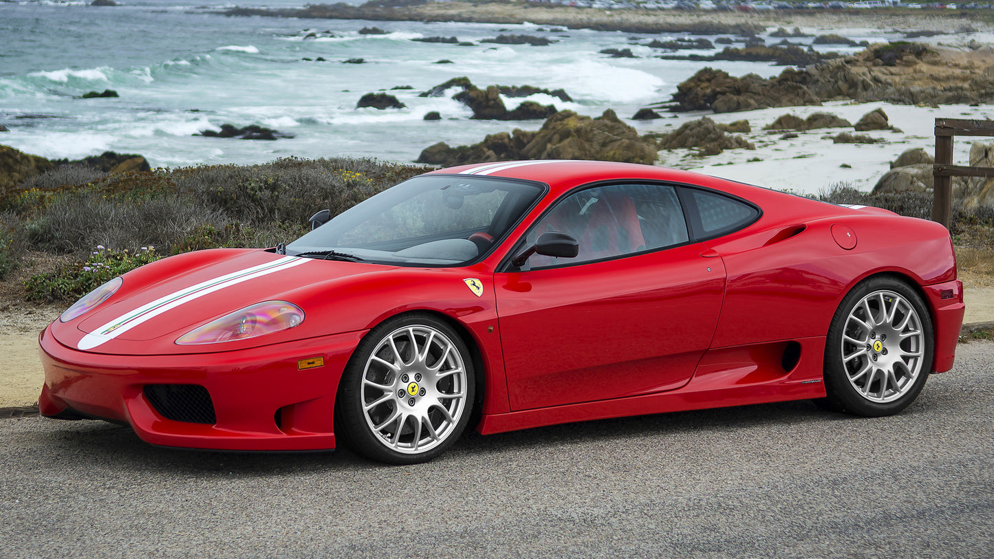 Ferrari Challenge Stradale Us Hd Art Keychain