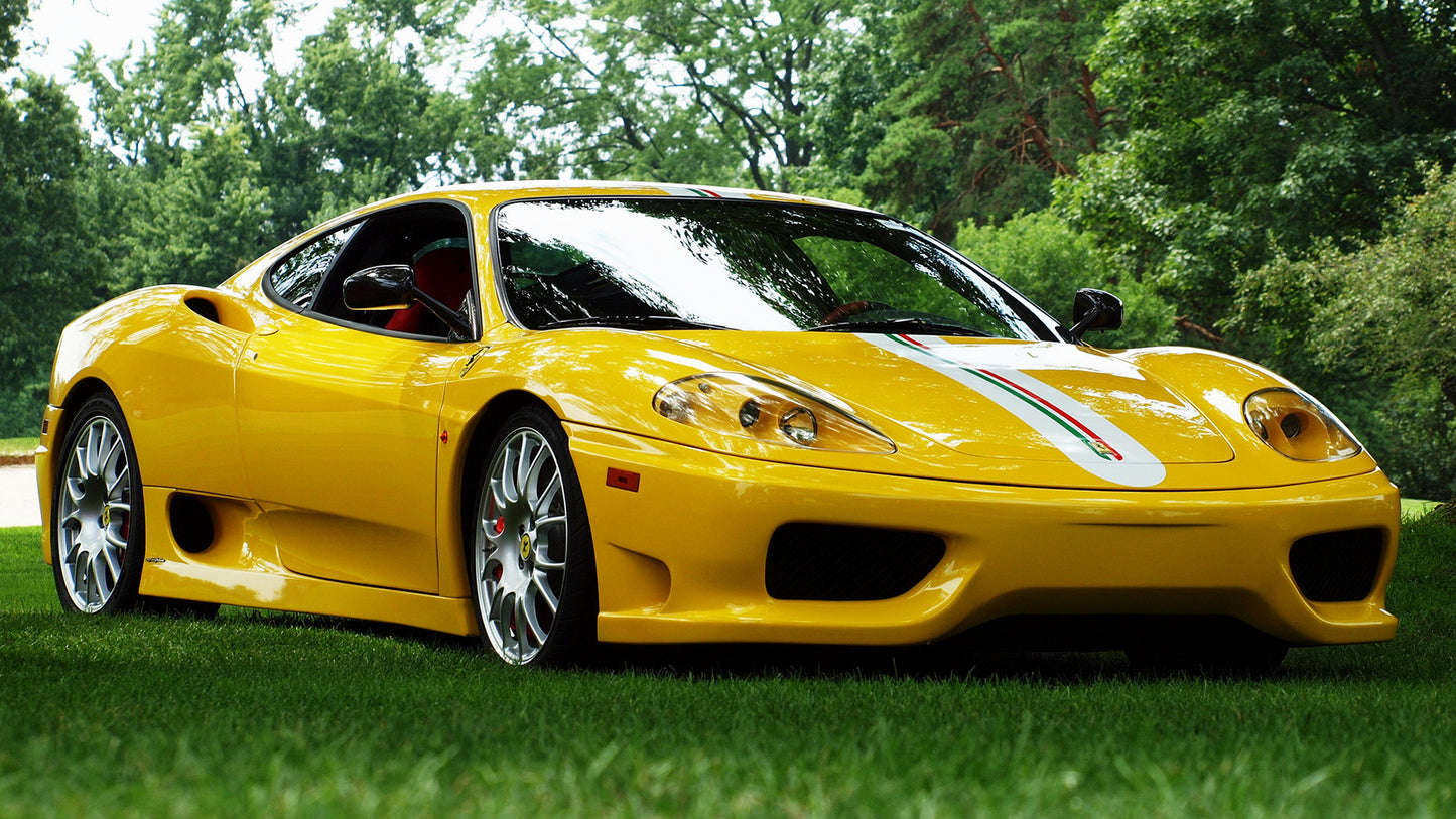 Ferrari Challenge Stradale Us Hd Art Keychain